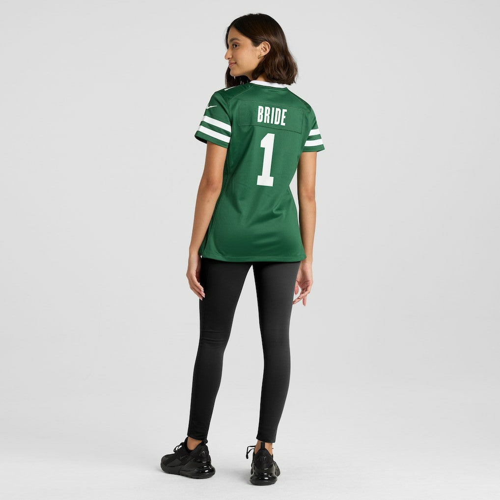 Number 1 Bride New York Jets Women's Game Jersey Legacy Green | Nike for Sale