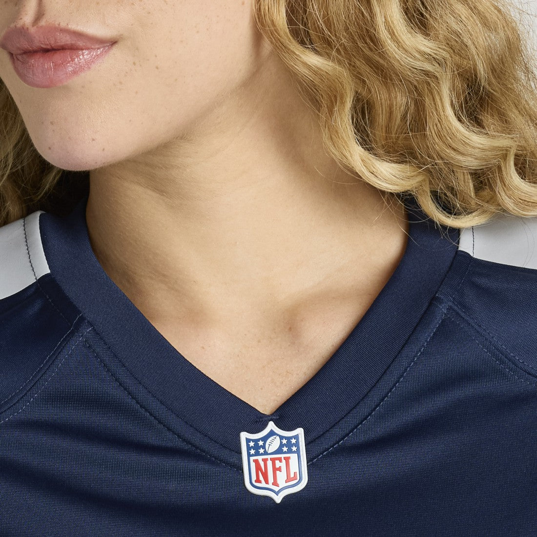 Number 1 Bride Tennessee Titans Women's Game Jersey Navy | Nike for Sale