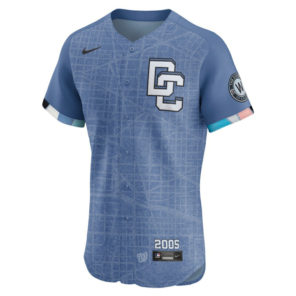 Washington Nationals Nike 2025 City Connect Elite Jersey - MLB
