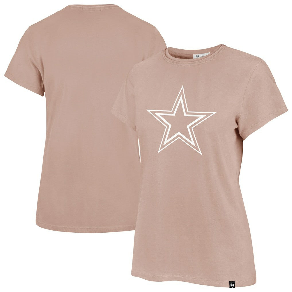 Dallas Cowboys '47 Women's Premier Frankie T-Shirt Light Pink | 47 brand