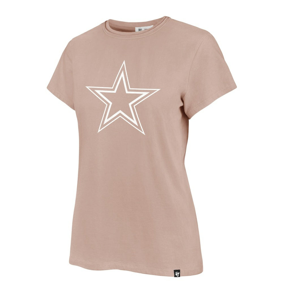 Dallas Cowboys '47 Women's Premier Frankie T-Shirt Light Pink | 47 brand