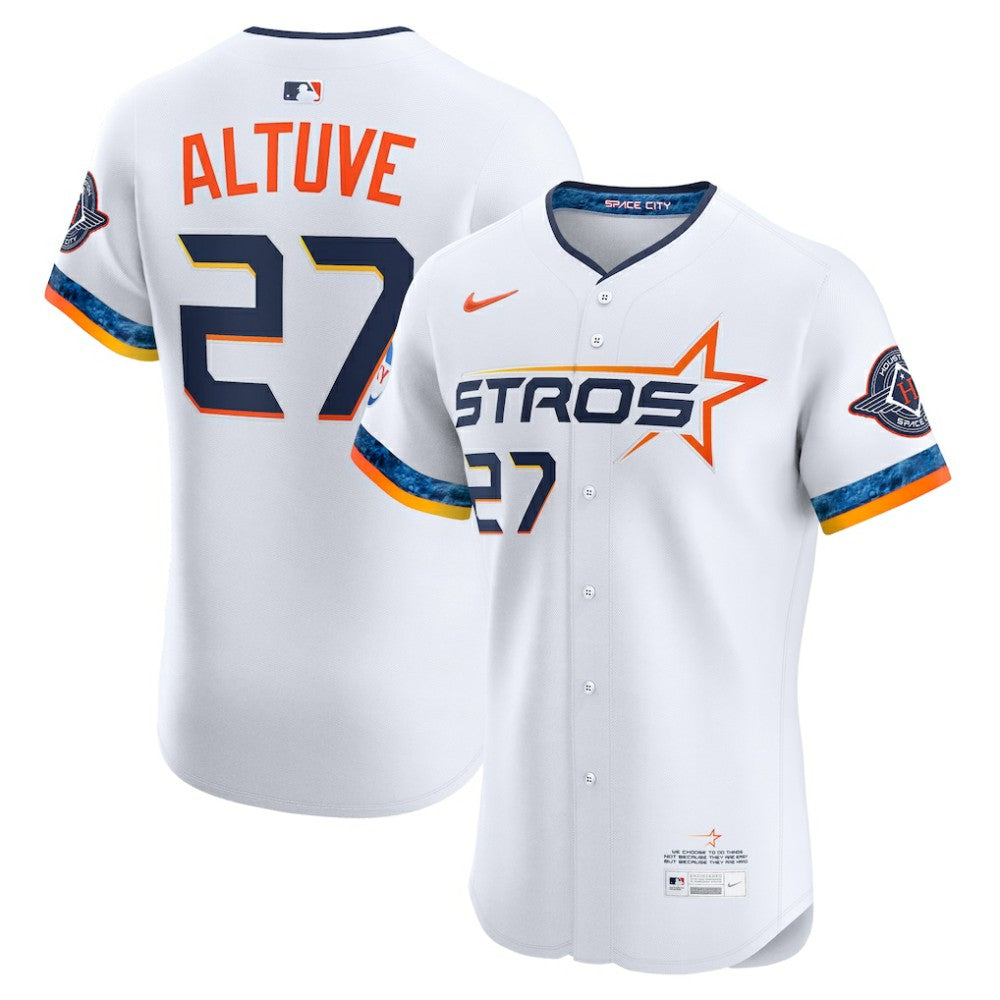 Jose Altuve Houston Astros Nike 2025 City Connect Elite Player Jersey - MLB