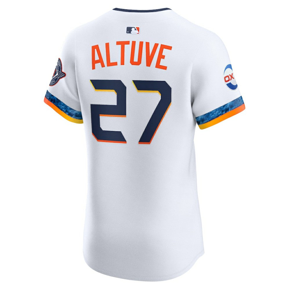 Jose Altuve Houston Astros Nike 2025 City Connect Elite Player Jersey - MLB