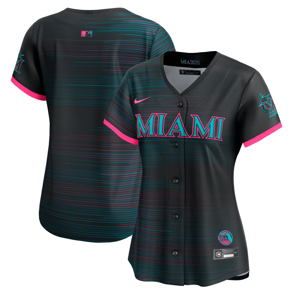 Miami Marlins Nike Women's 2025 City Connect Limited Jersey - MLB