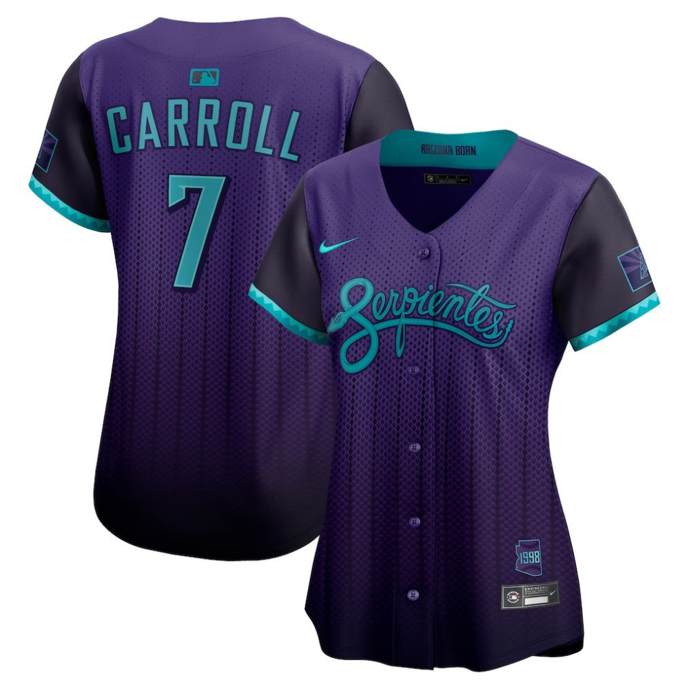 Corbin Carroll Arizona Diamondbacks Nike Women's 2025 City Connect Limited Player Jersey - MLB