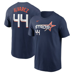 Yordan Alvarez Houston Astros Nike 2025 City Connect Fuse Name & Number T-Shirt - MLB