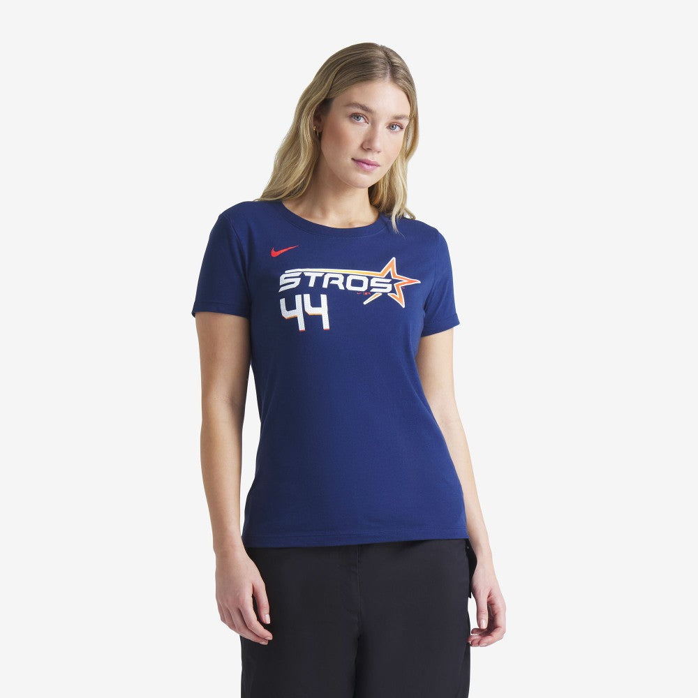 Yordan Alvarez Houston Astros Nike Women's 2025 City Connect Fuse Name & Number T-Shirt - MLB