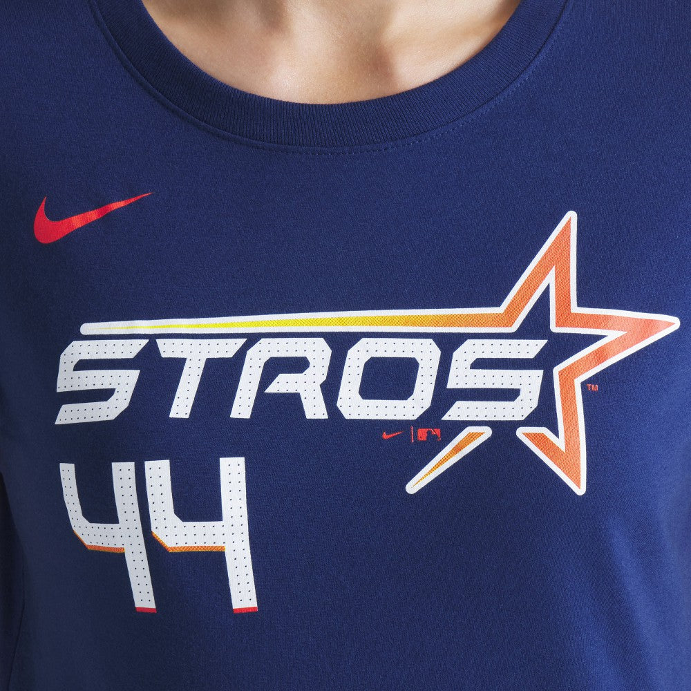 Yordan Alvarez Houston Astros Nike Women's 2025 City Connect Fuse Name & Number T-Shirt - MLB