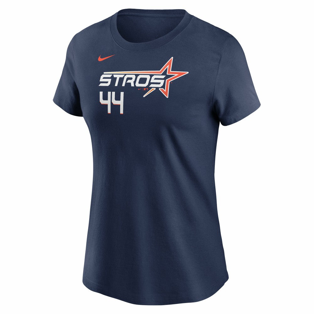 Yordan Alvarez Houston Astros Nike Women's 2025 City Connect Fuse Name & Number T-Shirt - MLB