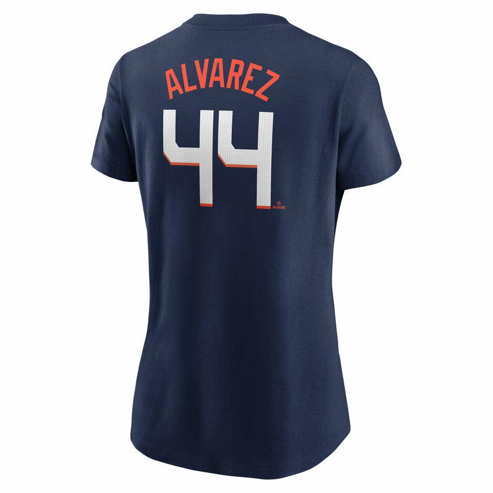 Yordan Alvarez Houston Astros Nike Women's 2025 City Connect Fuse Name & Number T-Shirt - MLB