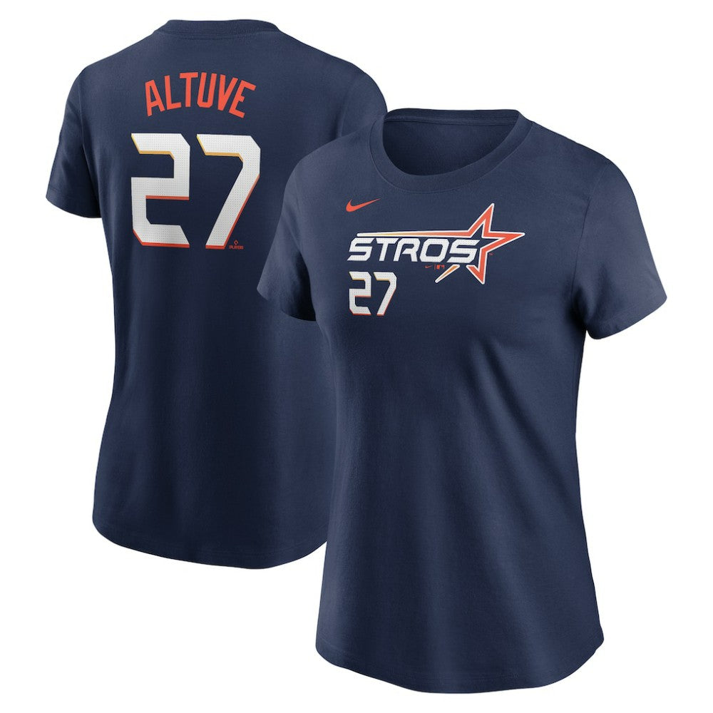 Jose Altuve Houston Astros Nike Women's 2025 City Connect Fuse Name & Number T-Shirt - MLB