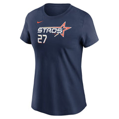 Jose Altuve Houston Astros Nike Women's 2025 City Connect Fuse Name & Number T-Shirt - MLB