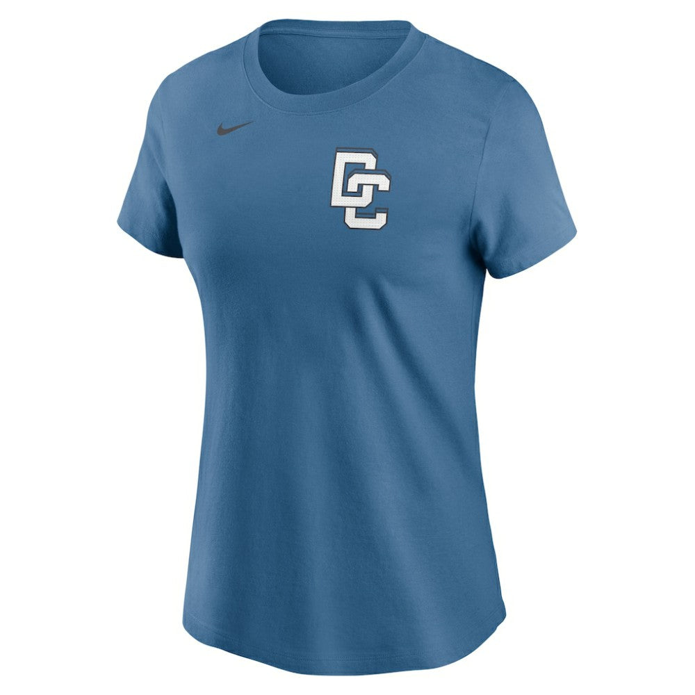CJ Abrams Washington Nationals Nike Women's 2025 City Connect Fuse Name & Number T-Shirt - MLB