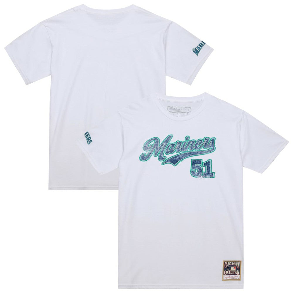 Ichiro Suzuki Seattle Mariners Mitchell & Ness Cooperstown Collection Player T-Shirt - MLB