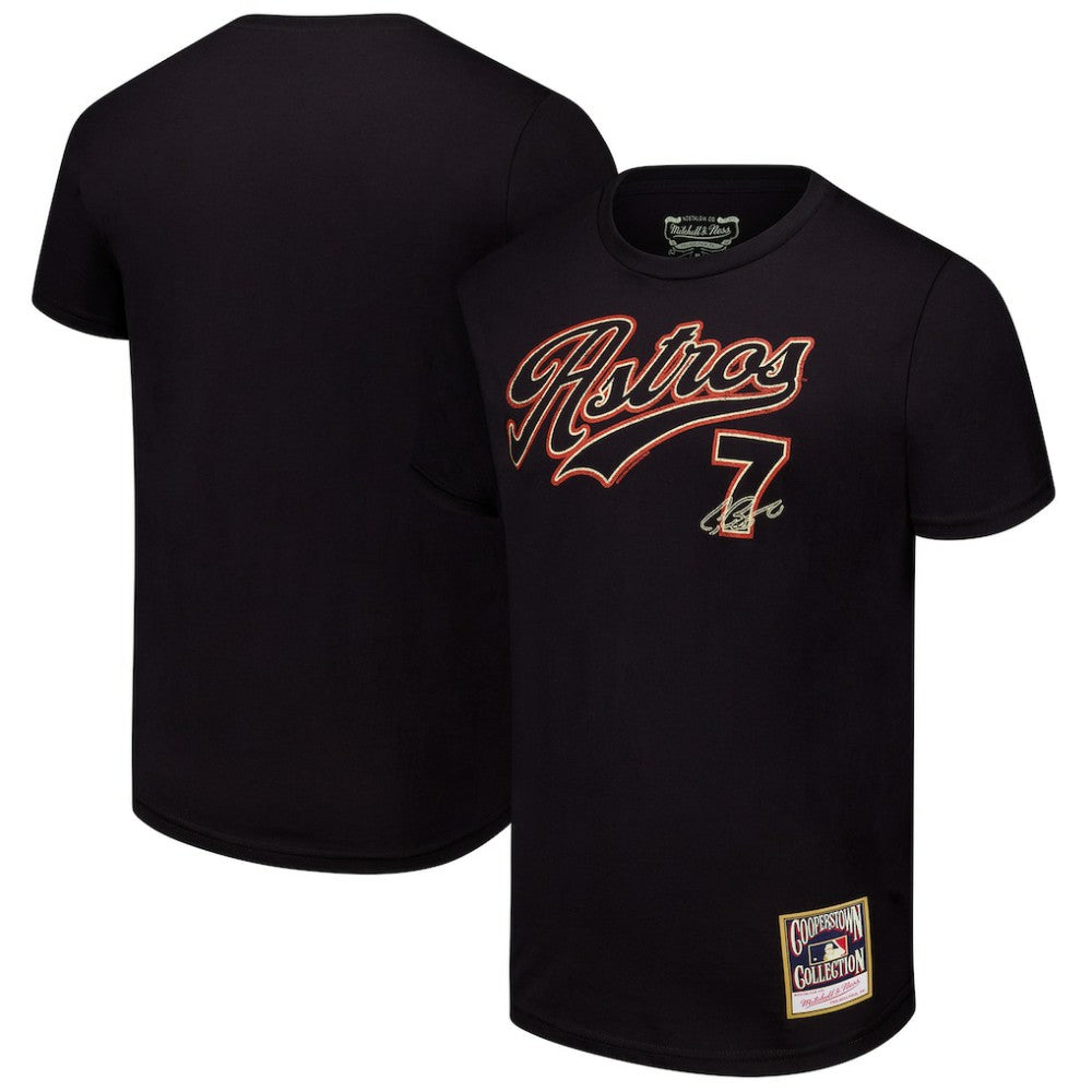 Craig Biggio Houston Astros Mitchell & Ness Cooperstown Collection Player T-Shirt - MLB