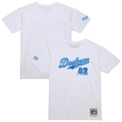 Jackie Robinson Los Angeles Dodgers Mitchell & Ness Cooperstown Collection Player T-Shirt - MLB