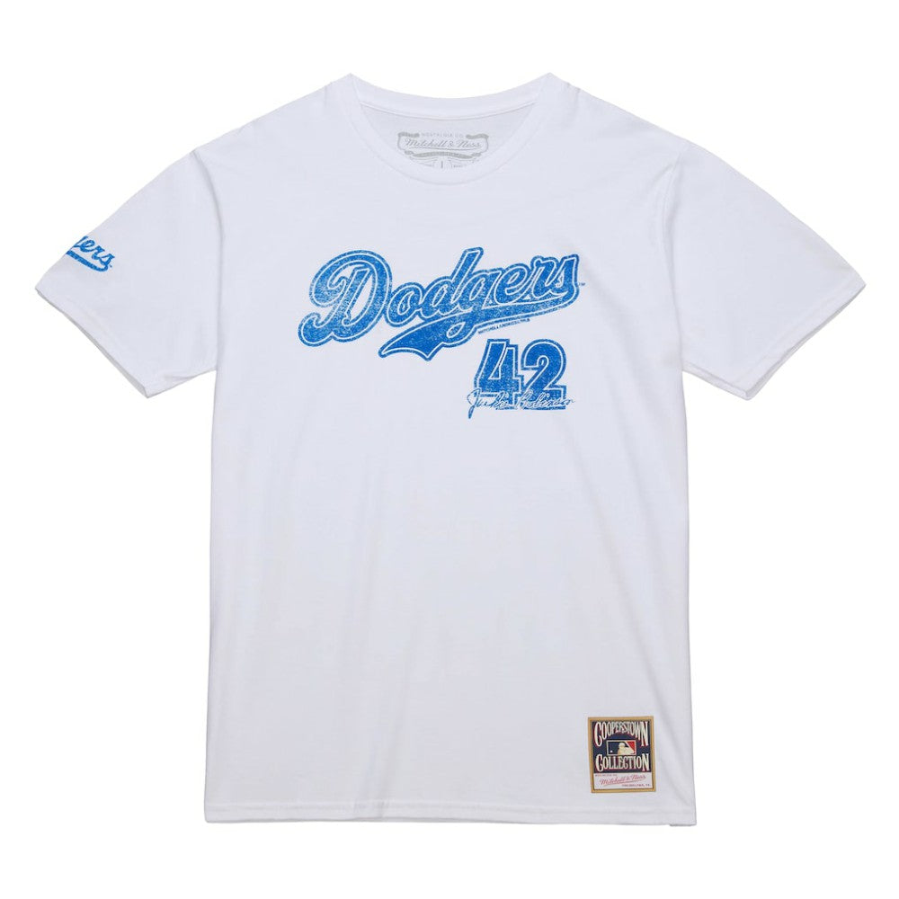 Jackie Robinson Los Angeles Dodgers Mitchell & Ness Cooperstown Collection Player T-Shirt - MLB