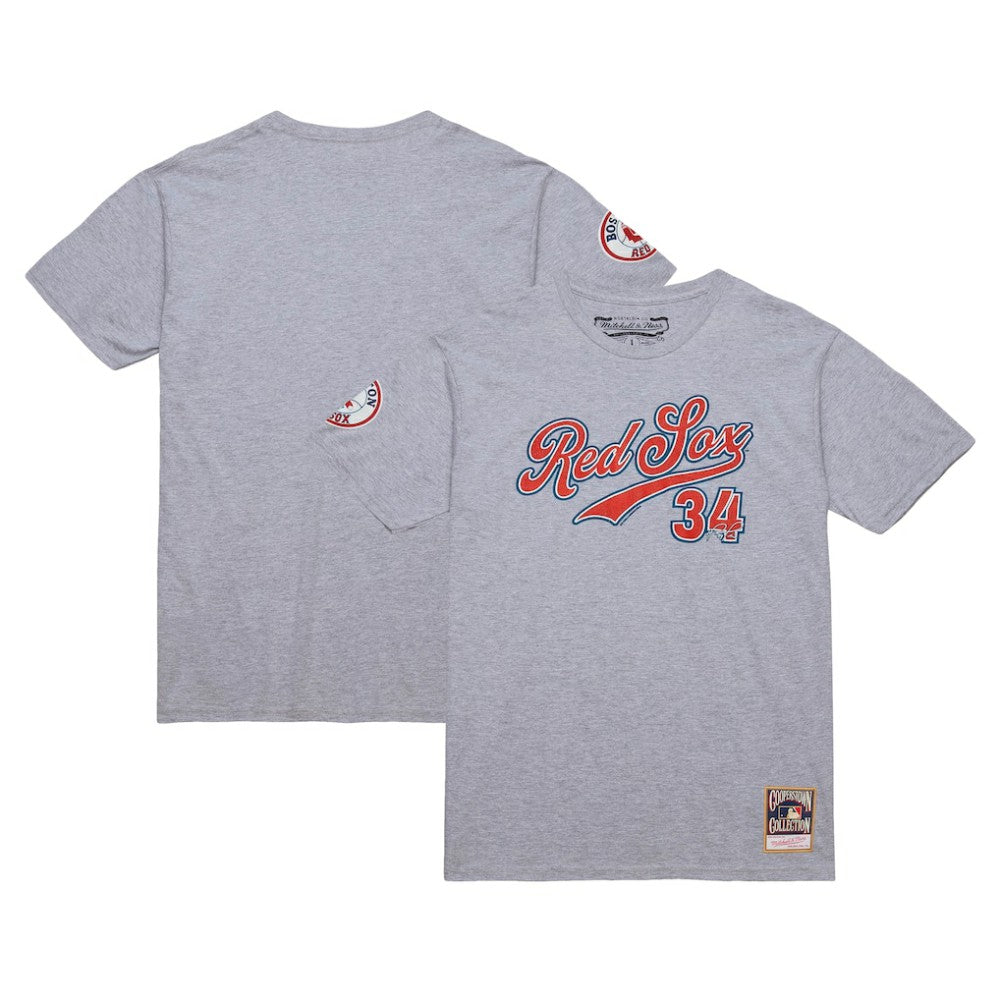 David Ortiz Boston Red Sox Mitchell & Ness Cooperstown Collection Player T-Shirt - MLB