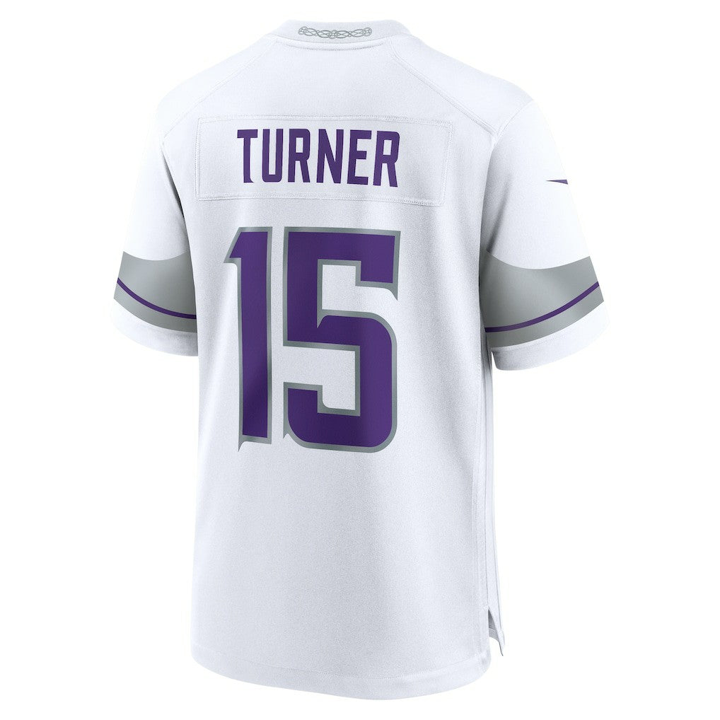 Dallas Turner Minnesota Vikings Alternate Game Jersey White | Nike for Sale