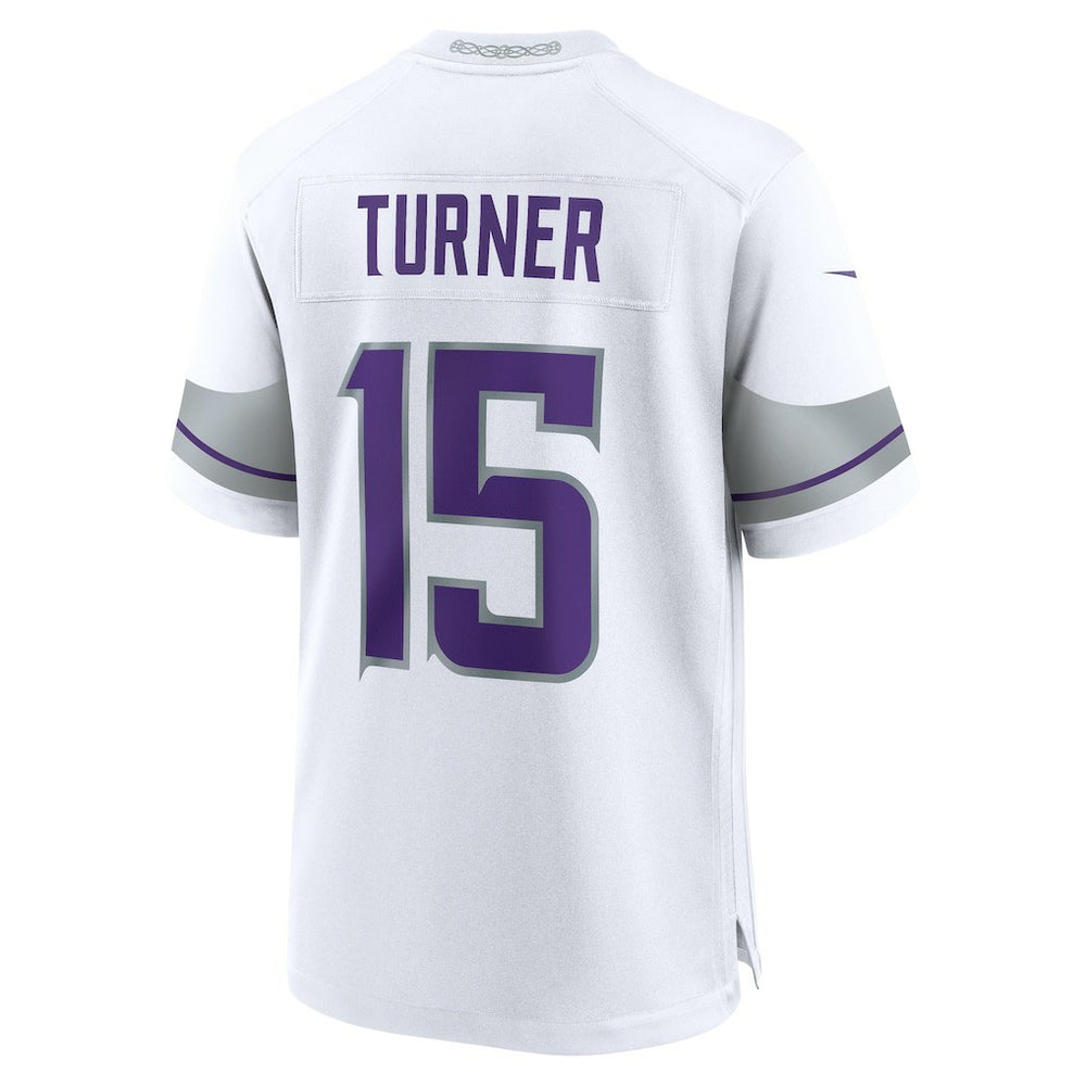 Dallas Turner Minnesota Vikings Alternate Game Jersey White | Nike for Sale