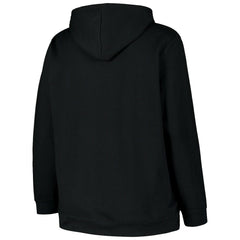 Cincinnati Bengals '47 Women's Plus Size Clarity Kennedy Pullover Hoodie Black | 47 brand