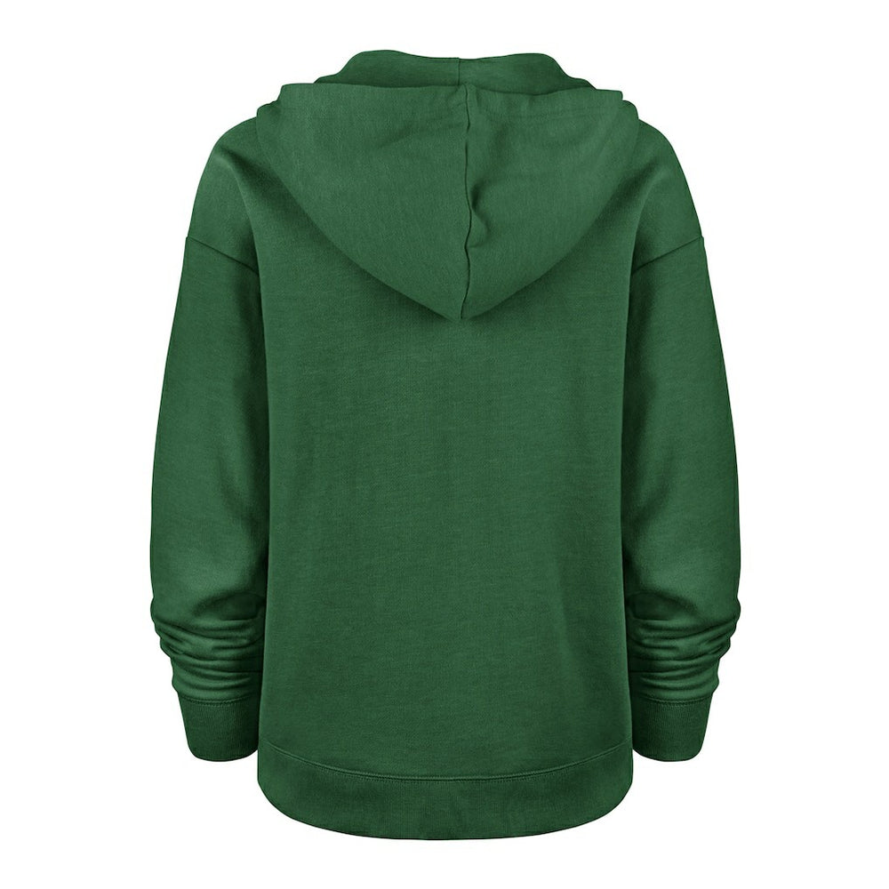 New York Jets '47 Women's Plus Size Clarity Kennedy Pullover Hoodie Kelly Green | 47 brand