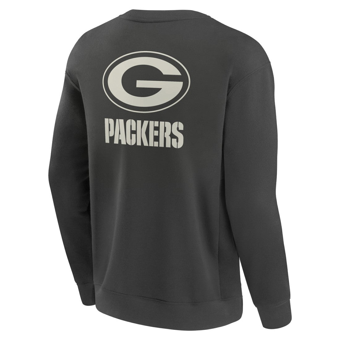 Green Bay Packers Elements Future Ground Lettering Pullover Sweatshirt Charcoal | Fanatics
