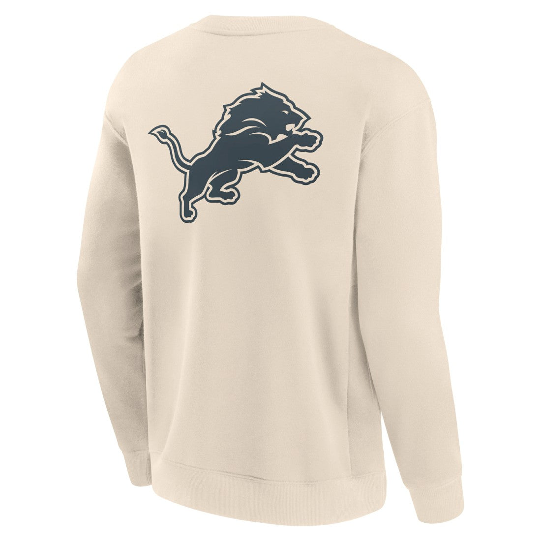 Detroit Lions Elements Future Ground Lettering Pullover Sweatshirt Cream | Fanatics