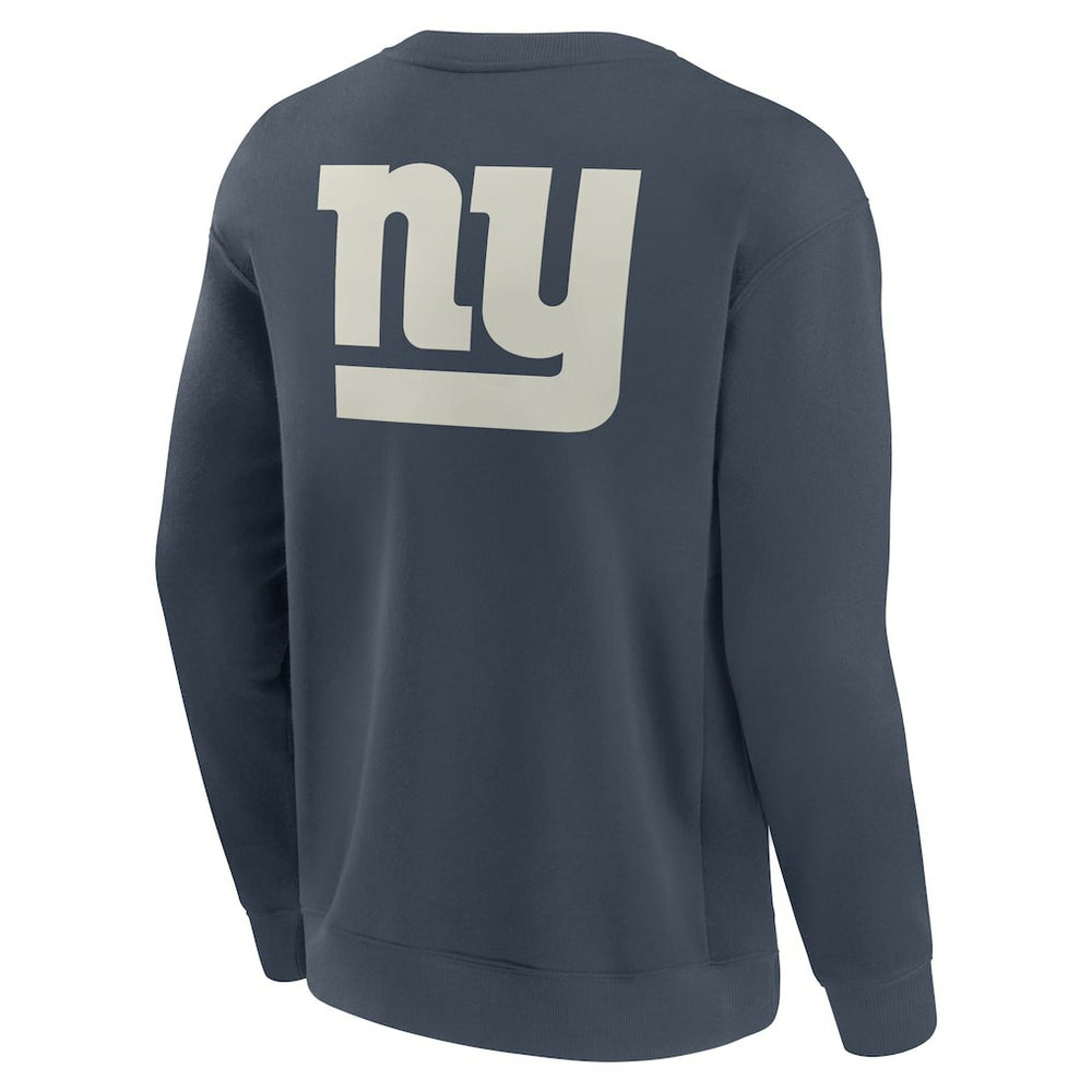 New York Giants Elements Future Ground Lettering Pullover Sweatshirt Navy | Fanatics