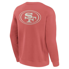 San Francisco 49ers Elements Future Ground Lettering Pullover Sweatshirt Red | Fanatics