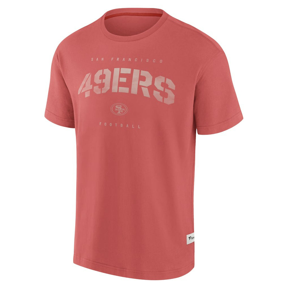San Francisco 49ers Elements Weathered Tonal Future Ground T-Shirt Red | Fanatics