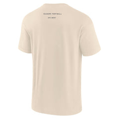 Las Vegas Raiders Elements Weathered Tonal Future Ground T-Shirt Cream | Fanatics