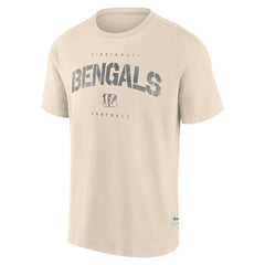 Cincinnati Bengals Elements Weathered Tonal Future Ground T-Shirt Cream | Fanatics