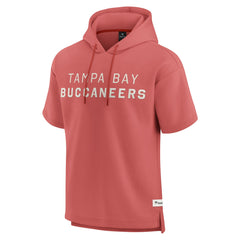 Tampa Bay Buccaneers Elements Future Ground Lettering Short Sleeve Pullover Hoodie Red | Fanatics