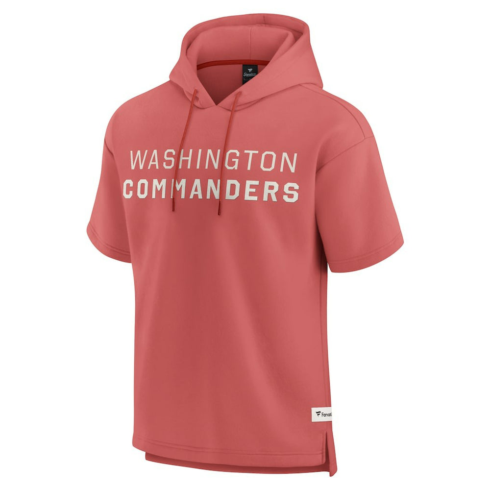 Washington Commanders Elements Future Ground Lettering Short Sleeve Pullover Hoodie Red | Fanatics