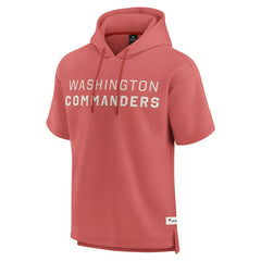 Washington Commanders Elements Future Ground Lettering Short Sleeve Pullover Hoodie Red | Fanatics