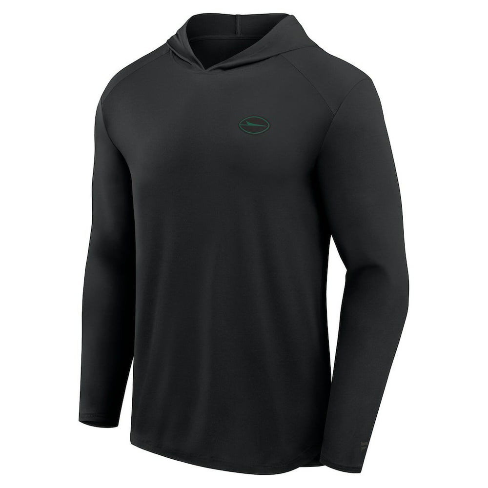 New York Jets Front Office Power Mono Long Sleeve Hoodie T-Shirt Black | Fanatics
