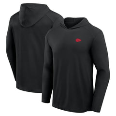 Kansas City Chiefs Front Office Power Mono Long Sleeve Hoodie T-Shirt Black | Fanatics