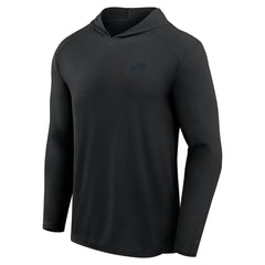 Buffalo Bills Front Office Power Mono Long Sleeve Hoodie T-Shirt Black | Fanatics