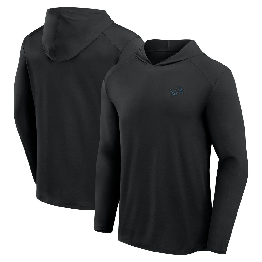 Detroit Lions Front Office Power Mono Long Sleeve Hoodie T-Shirt Black | Fanatics