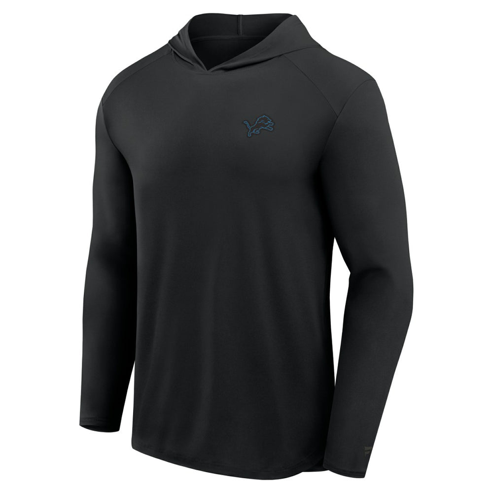 Detroit Lions Front Office Power Mono Long Sleeve Hoodie T-Shirt Black | Fanatics