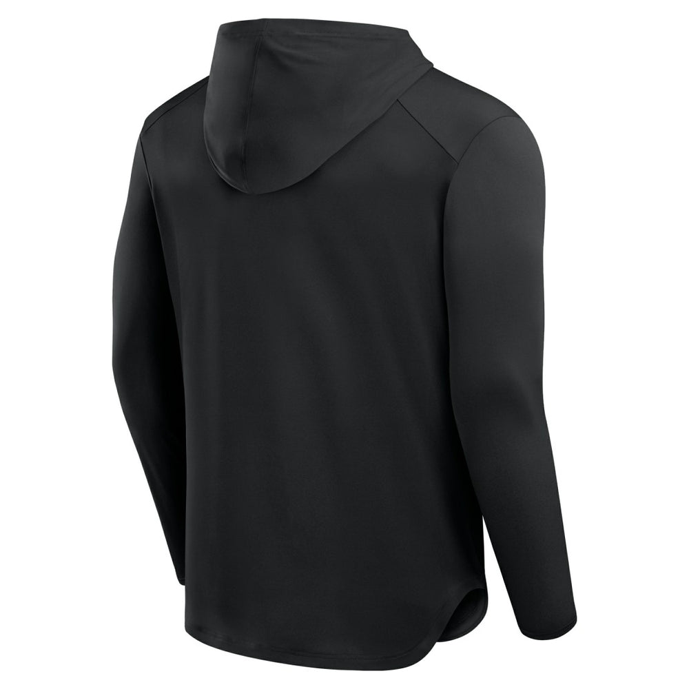 Detroit Lions Front Office Power Mono Long Sleeve Hoodie T-Shirt Black | Fanatics