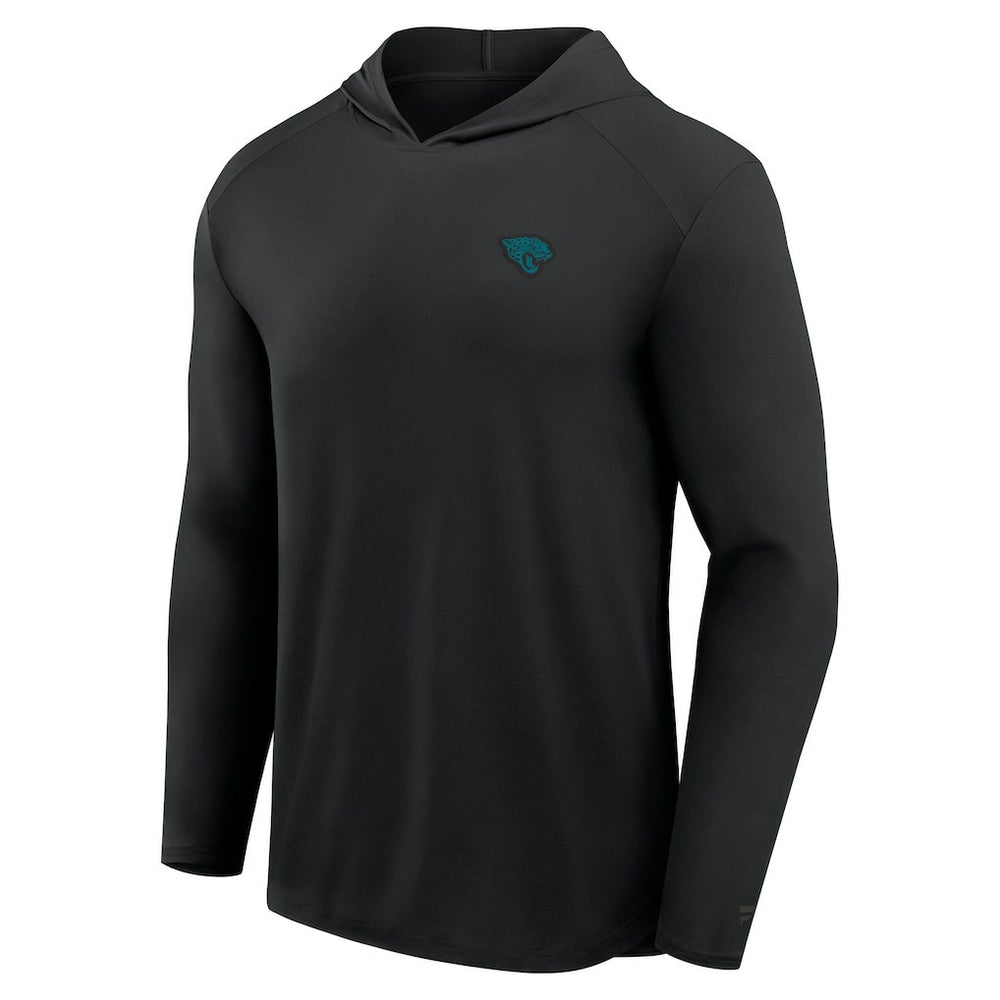 Jacksonville Jaguars Front Office Power Mono Long Sleeve Hoodie T-Shirt Black | Fanatics