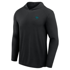 Jacksonville Jaguars Front Office Power Mono Long Sleeve Hoodie T-Shirt Black | Fanatics