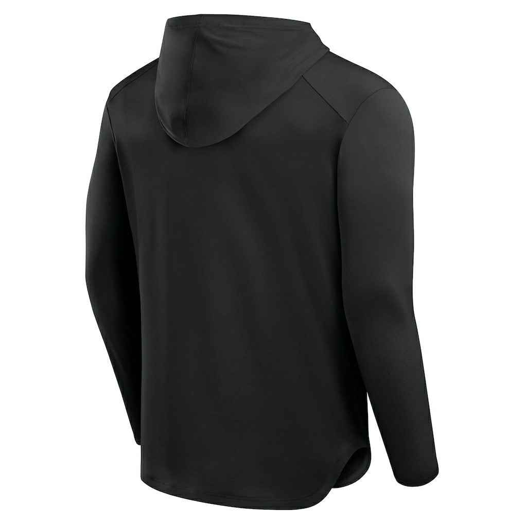 Jacksonville Jaguars Front Office Power Mono Long Sleeve Hoodie T-Shirt Black | Fanatics