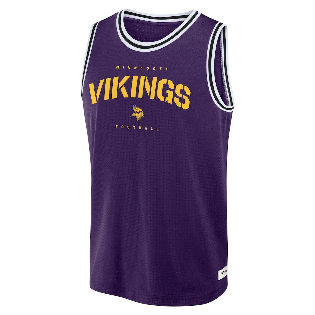 Minnesota Vikings Elements Future Ground Jersey Tank Top Purple | Fanatics