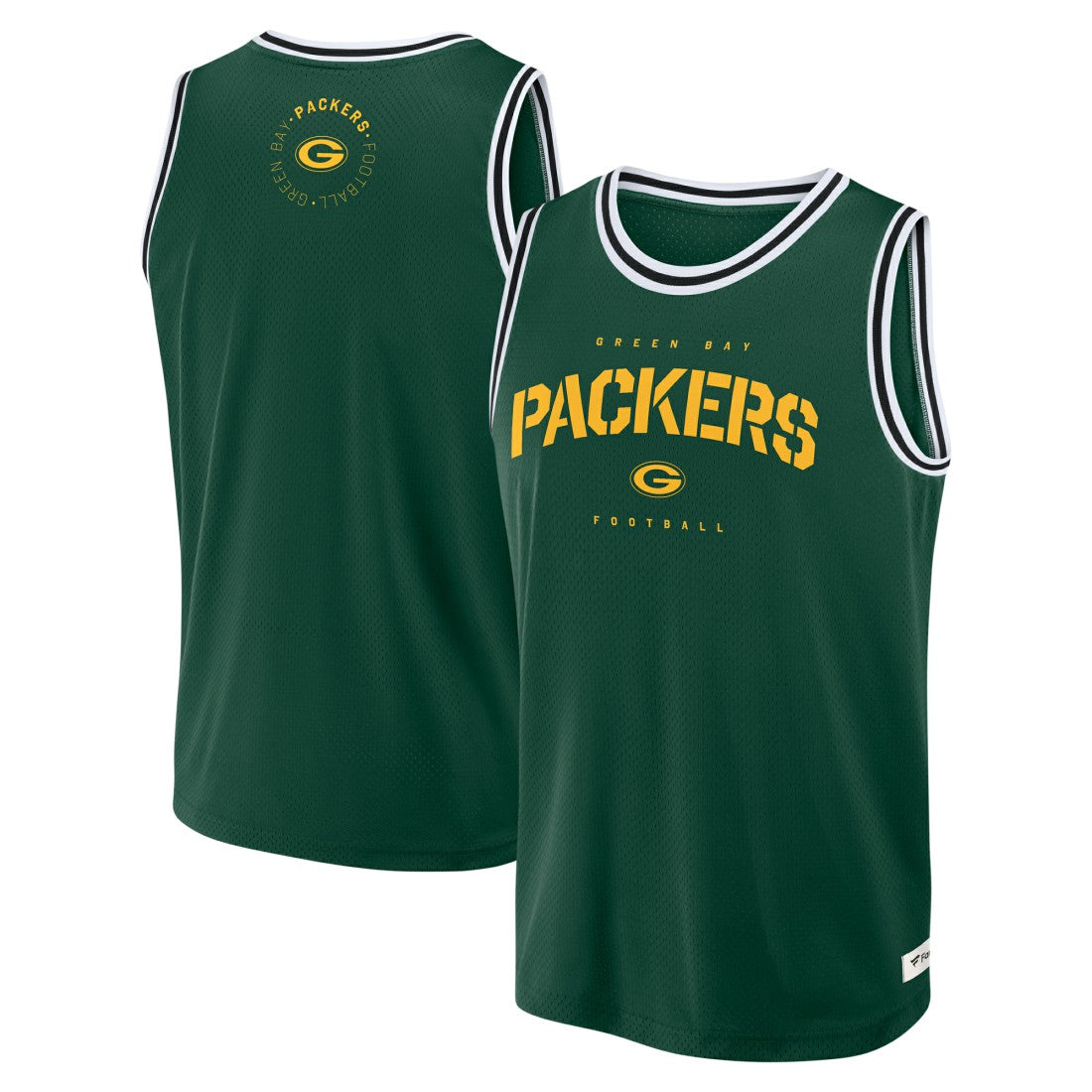 Green Bay Packers Elements Future Ground Jersey Tank Top Green | Fanatics