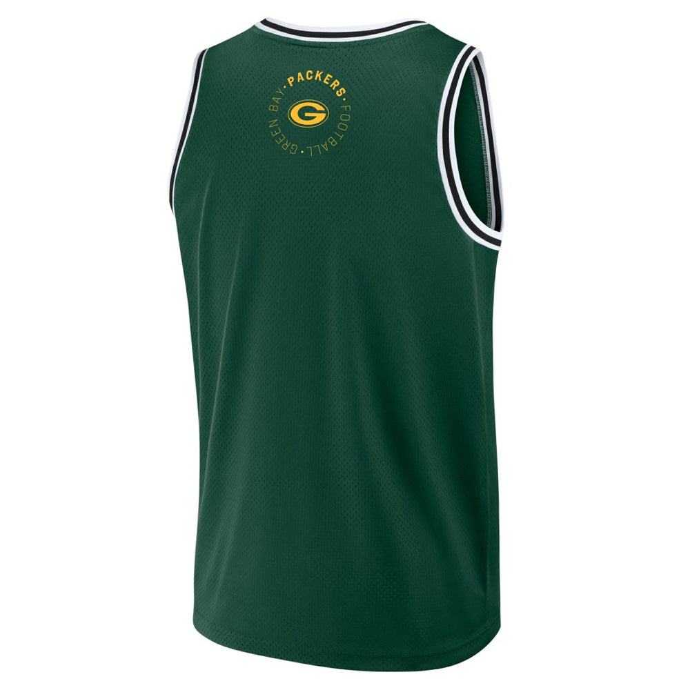 Green Bay Packers Elements Future Ground Jersey Tank Top Green | Fanatics