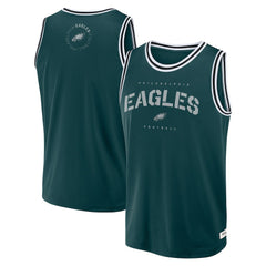 Philadelphia Eagles Elements Future Ground Jersey Tank Top Midnight Green | Fanatics
