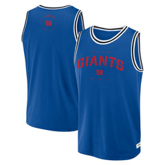 New York Giants Elements Future Ground Jersey Tank Top Royal | Fanatics